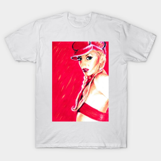 Gwen Stefani T-Shirt by Svetlana Pelin